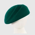 Max Alexander - Winter Fuchsia Felt Designer Hat - Hats (Green) Winter Fuchsia Felt Designer Hat