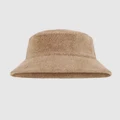 Sunday Supply Co - Husk Towelling Beach Hat - Hats (Husk) Husk Towelling Beach Hat