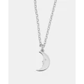 Karen Walker - Moon Necklace - Jewellery (Sterling Silver) Moon Necklace