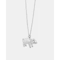 Karen Walker - Pig Necklace - Jewellery (Sterling Silver) Pig Necklace