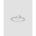 Karen Walker - Mini Runaway Girl Ring - Jewellery (Sterling Silver) Mini Runaway Girl Ring