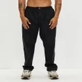 New Balance - Icon Twill Tapered Regular Pants - Track Pants (Black) Icon Twill Tapered Regular Pants