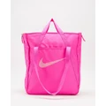 Nike - Gym Tote (28L) - Bags (Laser Fuchsia & Med Soft Pink) Gym Tote (28L)