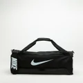 Nike - Brasilia 9.5 Duffel Bag Medium - Duffle Bags (Black, Black & White) Brasilia 9.5 Duffel Bag - Medium
