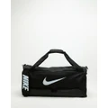 Nike - Brasilia 9.5 Duffel Bag Medium - Duffle Bags (Black, Black & White) Brasilia 9.5 Duffel Bag - Medium