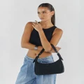 PETA AND JAIN - Mara Shoulder Bag - Handbags (Black Suede) Mara Shoulder Bag
