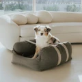 SASH Beds - Premium Dog Car Bed - Pets (Charcoal) Premium Dog Car Bed