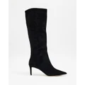 Tony Bianco - Ghost Boots - Boots (Black Suede) Ghost Boots