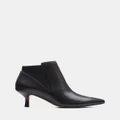 Clarks - Violet55 Up - Boots (Black Leather) Violet55 Up