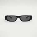 Prada - 0PR 09ZS - Sunglasses (Black) 0PR 09ZS