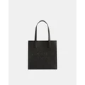 Ted Baker - Seacon Crosshatch Small Icon Bag - Accessories (BLACK) Seacon Crosshatch Small Icon Bag