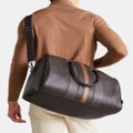 Ted Baker - Evyday Striped Pu Holdall - Accessories (BRN-CHOC) Evyday Striped Pu Holdall