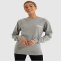 Ellesse - Triome Sweatshirt - Sweats & Hoodies (GREY) Triome Sweatshirt