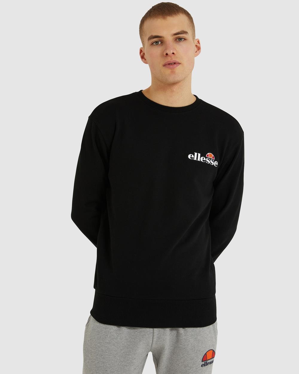 Ellesse - Fierro Sweatshirt - Sweats & Hoodies (BLACK) Fierro Sweatshirt