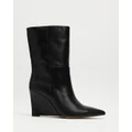 Alias Mae - Alaura Boots - Boots (Black Leather) Alaura Boots
