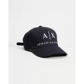 Armani Exchange - Baseball Hat - Headwear (Blue) Baseball Hat