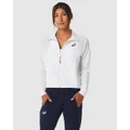 ASICS - Match Jacket Women's - Coats & Jackets (Brilliant White) Match Jacket - Women's