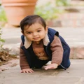 Bebe by Minihaha - Myles Puffa Vest Babies - Coats & Jackets (Navy) Myles Puffa Vest - Babies