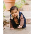Bebe by Minihaha - Myles Puffa Vest Babies - Coats & Jackets (Navy) Myles Puffa Vest - Babies