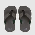 Billabong - All Day Impact Cush Sandals For Men - Flats (BLACK) All Day Impact Cush Sandals For Men