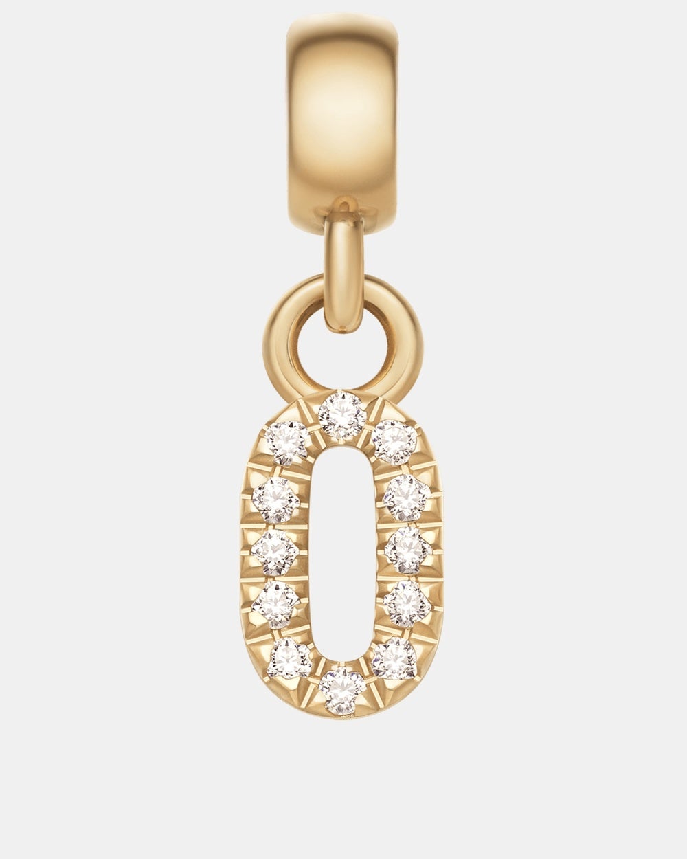 Daniel Wellington - Charm Number with Crystals 0 - Jewellery (Gold) Charm Number with Crystals 0