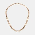 Daniel Wellington - Crystal Link Necklace - Jewellery (Rose Gold) Crystal Link Necklace