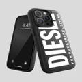 Diesel - CORE iPhone 13 14 Snap Protective Phone Case Slim Bumper - Tech Accessories (Black) CORE iPhone 13-14 Snap Protective Phone Case Slim Bumper