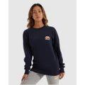 Ellesse - Haverford Sweatshirt - Sweats & Hoodies (NAVY) Haverford Sweatshirt