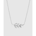 Fossil - Sterling Silver Tone Necklace - Jewellery (Silver) Sterling Silver-Tone Necklace