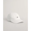 Gant - Shield Cap - Headwear (WHITE) Shield Cap