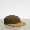 Gramicci - Nylon Cap - Headwear (Deep Olive X Coyote) Nylon Cap