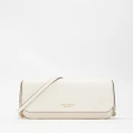 Kate Spade - Ava Pebbled Leather Flap Chain Wallet - Wallets (Parchment.) Ava Pebbled Leather Flap Chain Wallet