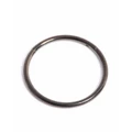 Lovisa - Black Coated Titanium Fine Band Hinged Clicker Ring - Jewellery (Black) Black Coated Titanium Fine Band Hinged Clicker Ring