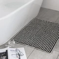 Miss April - Pompom Bath Mat - Bathroom (Black) Pompom Bath Mat