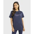NAUTICA - Airdrie Tee - Cropped tops (NAVY) Airdrie Tee