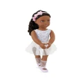 Our Generation - MYSA Doll with Flower Printed Ballet Outfit - Doll clothes & Accessories (Multi) MYSA Doll with Flower Printed Ballet Outfit