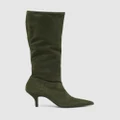 Oxford - Rosa Stiletto Stretch Boot - Knee-High Boots (Green Medium) Rosa Stiletto Stretch Boot