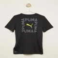 Puma - Fit Tee Babies Teens - T-Shirts & Singlets (Black) Fit Tee - Babies-Teens