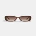Quay Australia - Vibe Check - Sunglasses (Doe & Brown Gradient) Vibe Check