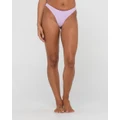 Rusty - Sandalwood Brazilian Bikini Pant - Bikini Bottoms (MUL) Sandalwood Brazilian Bikini Pant