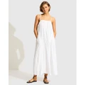 Seafolly - Broderie Maxi Dress - Dresses (White) Broderie Maxi Dress