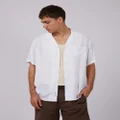 Silent Theory - Acadia Ss Shirt - Shirts & Polos (WHITE) Acadia Ss Shirt