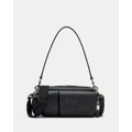 Marc Jacobs - The Leather Cargo Bag - Handbags (Black) The Leather Cargo Bag