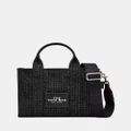 Marc Jacobs - The Crystal Canvas Small Tote Bag - Bags (Black Crystal) The Crystal Canvas Small Tote Bag