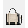 Marc Jacobs - The Colorblock Crossbody Tote Bag Leather - Bags (Ivory Multi) The Colorblock Crossbody Tote Bag - Leather