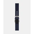 Tissot - Official Fabric Strap Lugs 22mm - Watches (Blue & Black) Official Fabric Strap Lugs 22mm