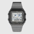TIMEX - Men’s Q LCA - Watches (Grey) Men’s Q LCA