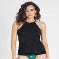 Aqua Blu Australia - Raven Lawley Tankini - Bikini Set (Black) Raven Lawley Tankini