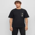 BOSS - Tessin T Shirt - T-Shirts & Singlets (Black) Tessin T-Shirt
