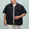 Dickies - 1574 S S Work Shirt - Casual shirts (Black) 1574 S-S Work Shirt